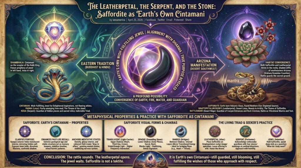 Saffordite Cintamani-Infographic