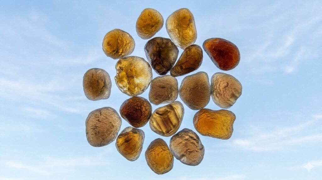 Saffordite Colors Against the Sun